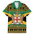 Jamaica Christmas Family Matching Mermaid Dress and Hawaiian Shirt Coat Of Arms Merri Crissmuss - Wonder Print Shop