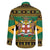 Jamaica Christmas Family Matching Off Shoulder Maxi Dress and Hawaiian Shirt Coat Of Arms Merri Crissmuss - Wonder Print Shop