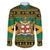 Jamaica Christmas Family Matching Puletasi and Hawaiian Shirt Coat Of Arms Merri Crissmuss - Wonder Print Shop