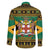 Jamaica Christmas Family Matching Short Sleeve Bodycon Dress and Hawaiian Shirt Coat Of Arms Merri Crissmuss - Wonder Print Shop
