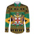 Jamaica Christmas Family Matching Summer Maxi Dress and Hawaiian Shirt Coat Of Arms Merri Crissmuss - Wonder Print Shop