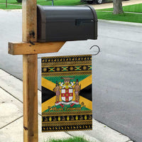 Jamaica Christmas Garden Flag Coat Of Arms Merri Crissmuss - Wonder Print Shop