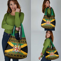 Jamaica Christmas Grocery Bag Coat Of Arms Merri Crissmuss