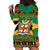 Jamaica Christmas Hoodie Dress Coat Of Arms Merri Crissmuss - Wonder Print Shop