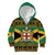 Jamaica Christmas Kid Hoodie Coat Of Arms Merri Crissmuss - Wonder Print Shop