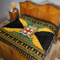 Jamaica Christmas Quilt Coat Of Arms Merri Crissmuss - Wonder Print Shop