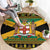 Jamaica Christmas Round Carpet Coat Of Arms Merri Crissmuss