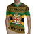Jamaica Christmas Rugby Jersey Coat Of Arms Merri Crissmuss - Wonder Print Shop