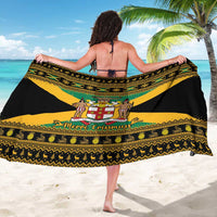 Jamaica Christmas Sarong Coat Of Arms Merri Crissmuss - Wonder Print Shop