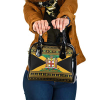 Jamaica Christmas Shoulder Handbag Coat Of Arms Merri Crissmuss