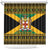 Jamaica Christmas Shower Curtain Coat Of Arms Merri Crissmuss