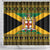Jamaica Christmas Shower Curtain Coat Of Arms Merri Crissmuss