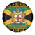 Jamaica Christmas Spare Tire Cover Coat Of Arms Merri Crissmuss - Wonder Print Shop
