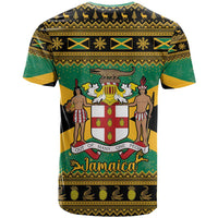 Jamaica Christmas T Shirt Coat Of Arms Merri Crissmuss - Wonder Print Shop