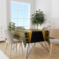 Jamaica Christmas Tablecloth Coat Of Arms Merri Crissmuss - Wonder Print Shop