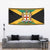 Jamaica Christmas Tapestry Coat Of Arms Merri Crissmuss - Wonder Print Shop