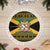 Jamaica Christmas Tree Skirt Coat Of Arms Merri Crissmuss - Wonder Print Shop