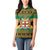 Jamaica Christmas Women Polo Shirt Coat Of Arms Merri Crissmuss - Wonder Print Shop