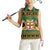 Jamaica Christmas Women Sleeveless Polo Shirt Coat Of Arms Merri Crissmuss - Wonder Print Shop
