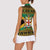Jamaica Christmas Women Sleeveless Polo Shirt Coat Of Arms Merri Crissmuss - Wonder Print Shop