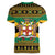 Jamaica Christmas Women V-Neck T-Shirt Coat Of Arms Merri Crissmuss - Wonder Print Shop