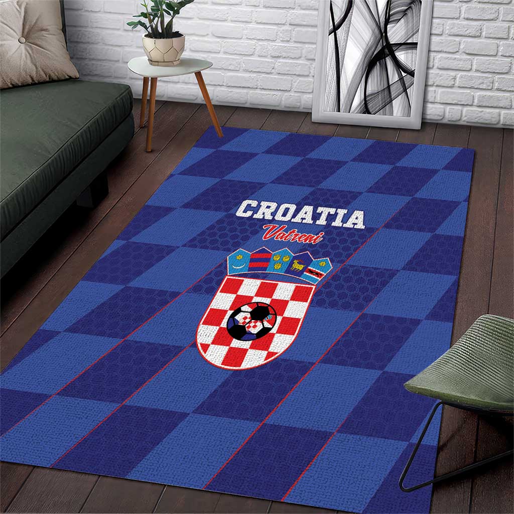 Croatia Football Area Rug Come On Vatreni - Wonder Print Shop
