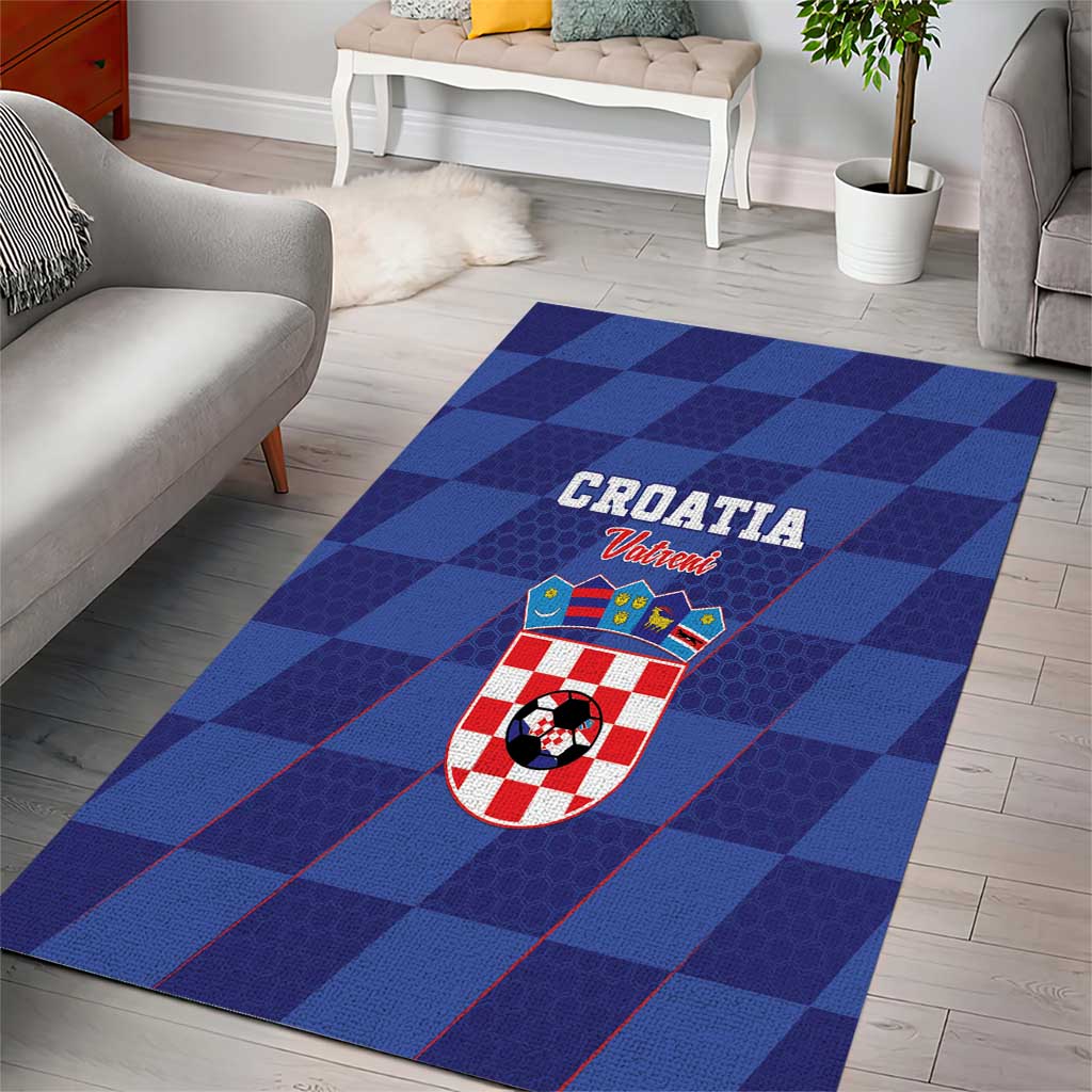 Croatia Football Area Rug Come On Vatreni - Wonder Print Shop