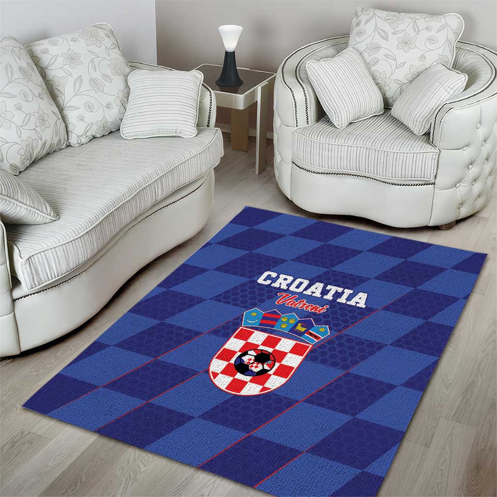 Croatia Football Area Rug Come On Vatreni - Wonder Print Shop