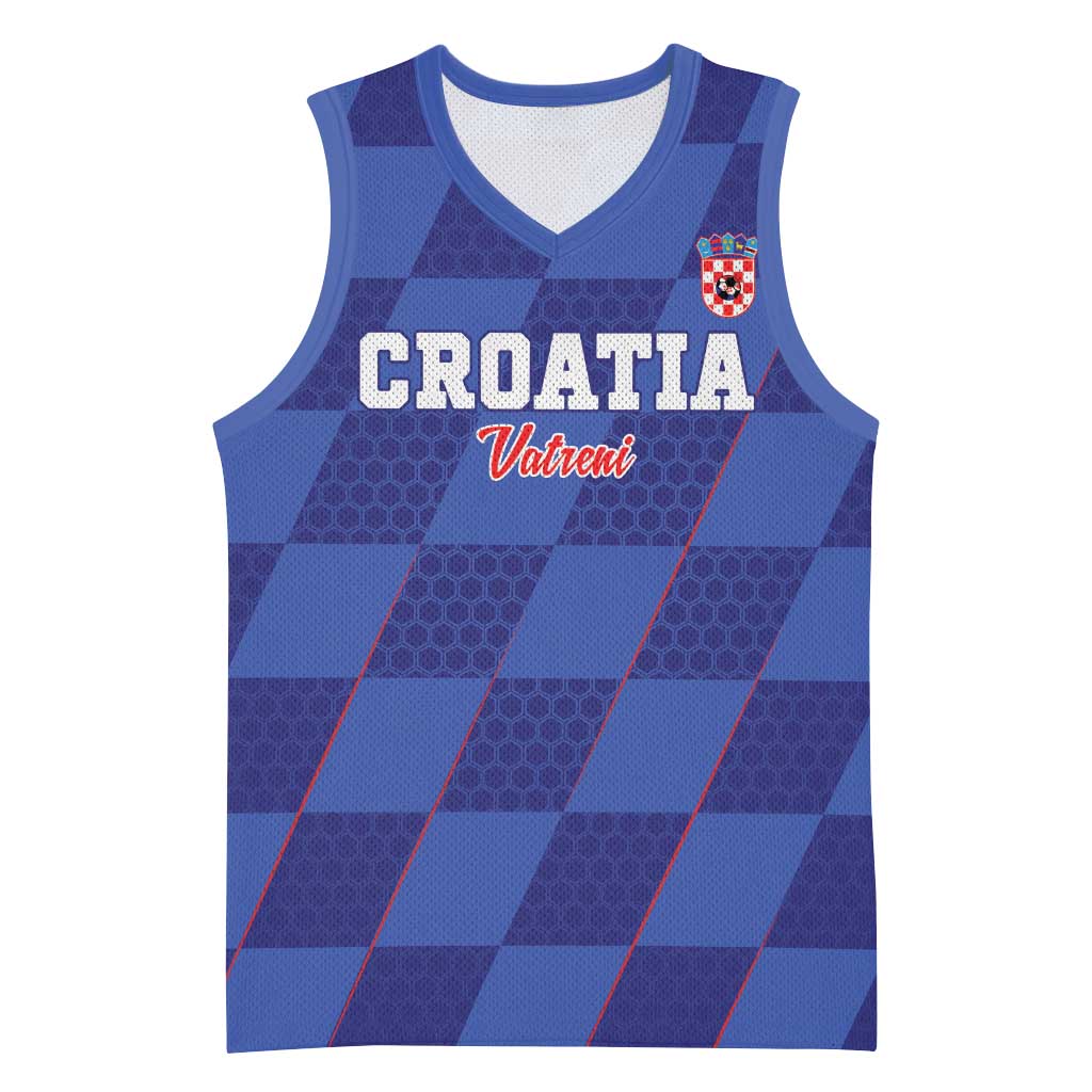 Custom Croatia Football Basketball Jersey Come On Vatreni - Wonder Print Shop