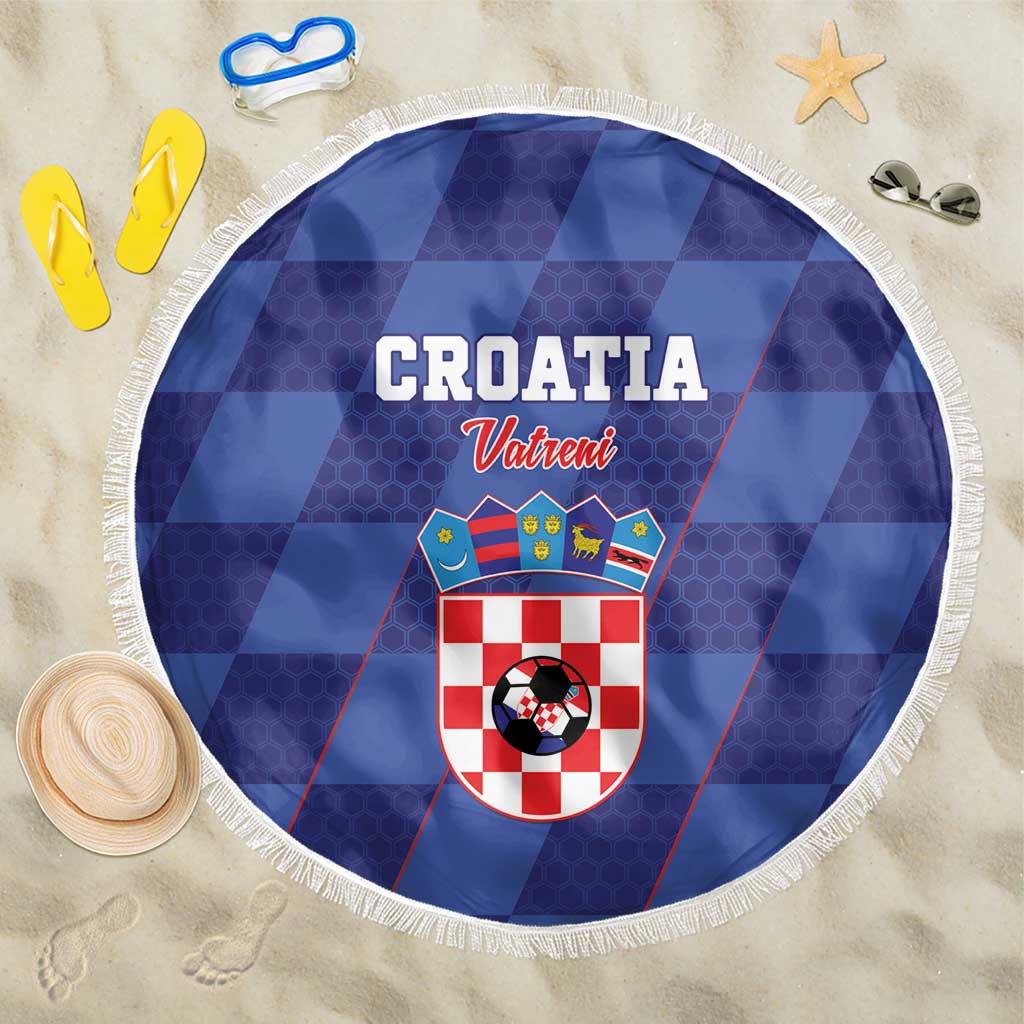 Croatia Football Beach Blanket Come On Vatreni - Wonder Print Shop