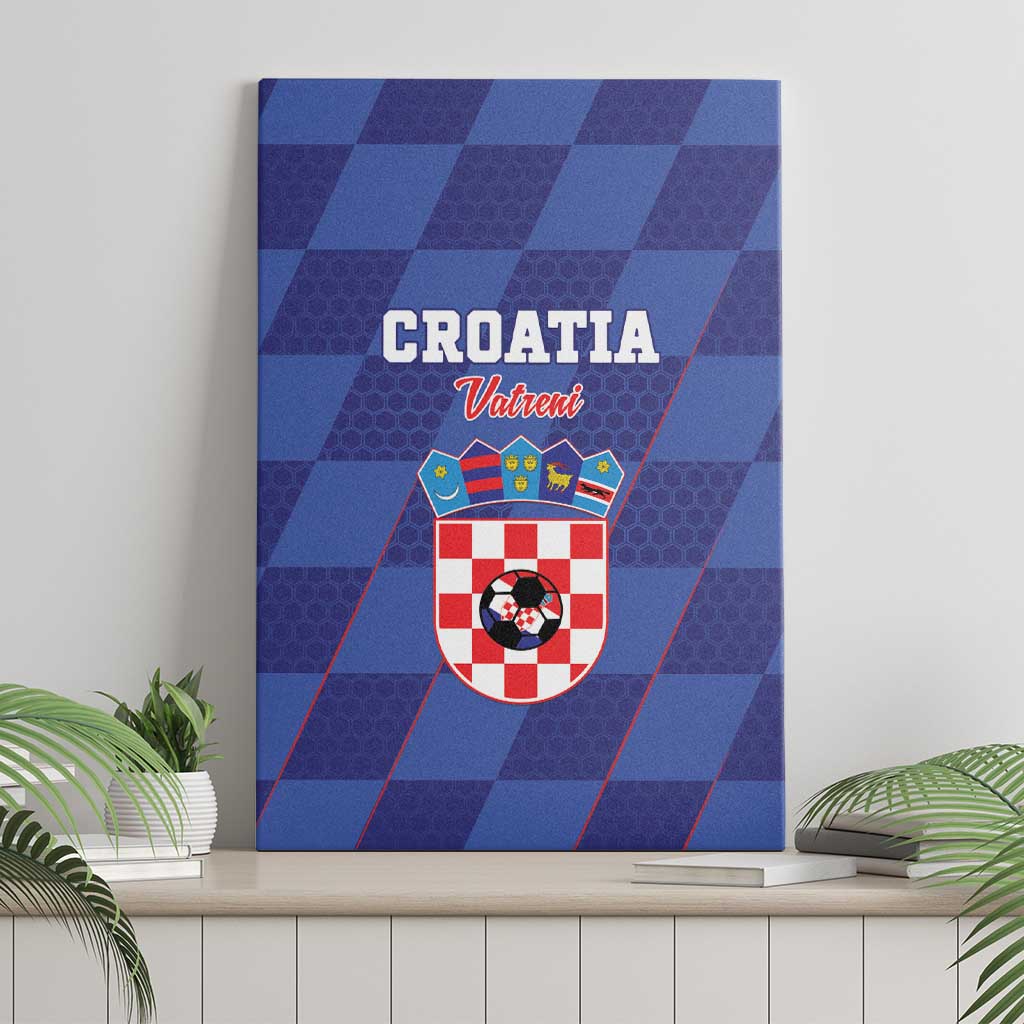 Croatia Football Canvas Wall Art Come On Vatreni - Wonder Print Shop
