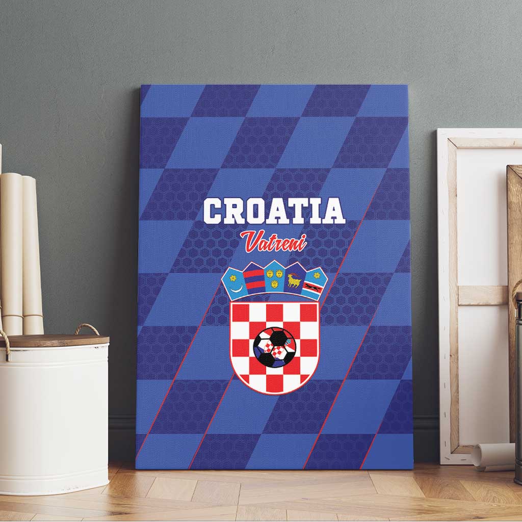Croatia Football Canvas Wall Art Come On Vatreni - Wonder Print Shop