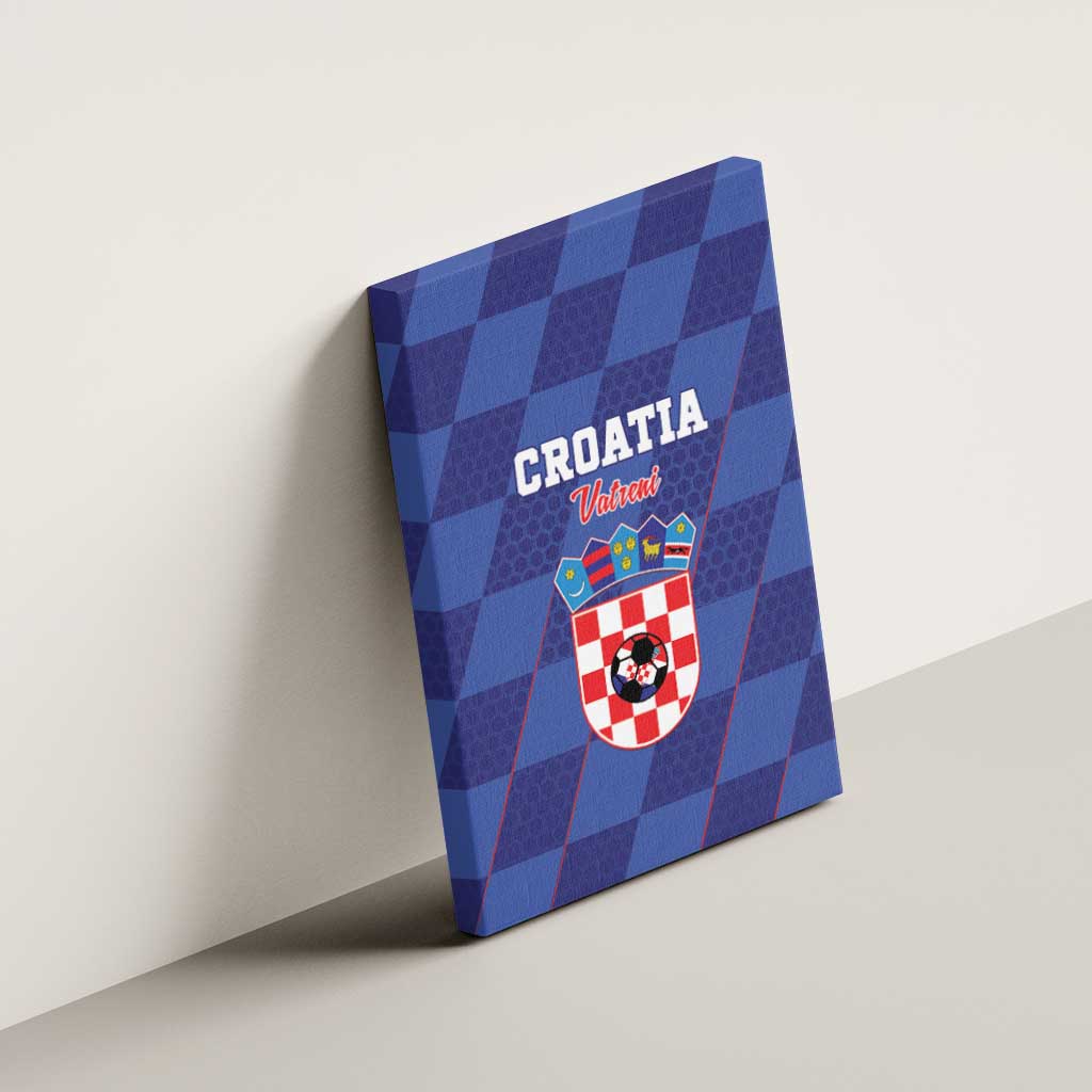 Croatia Football Canvas Wall Art Come On Vatreni - Wonder Print Shop