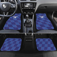 Custom Croatia Football Car Mats Come On Vatreni - Wonder Print Shop