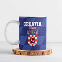 Custom Croatia Football Ceramic Mug Come On Vatreni - Wonder Print Shop