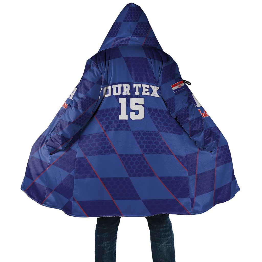 Custom Croatia Football Cloak Come On Vatreni - Wonder Print Shop