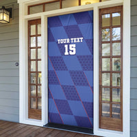 Custom Croatia Football Door Cover Come On Vatreni - Wonder Print Shop