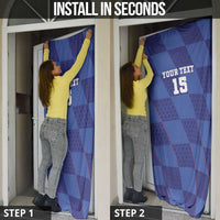 Custom Croatia Football Door Cover Come On Vatreni - Wonder Print Shop