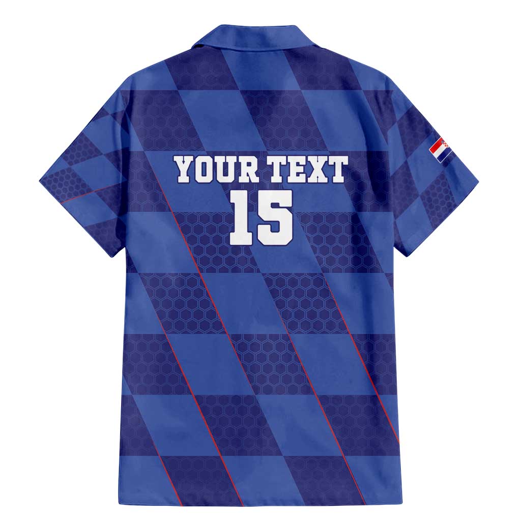 Custom Croatia Football Family Matching Mermaid Dress and Hawaiian Shirt Come On Vatreni - Wonder Print Shop