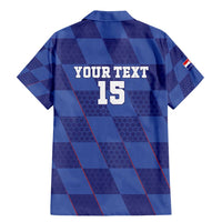 Custom Croatia Football Family Matching Mermaid Dress and Hawaiian Shirt Come On Vatreni - Wonder Print Shop