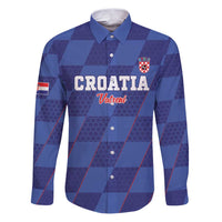 Custom Croatia Football Family Matching Puletasi and Hawaiian Shirt Come On Vatreni - Wonder Print Shop