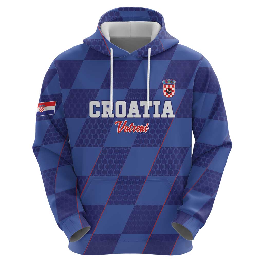 Custom Croatia Football Hoodie Come On Vatreni - Wonder Print Shop