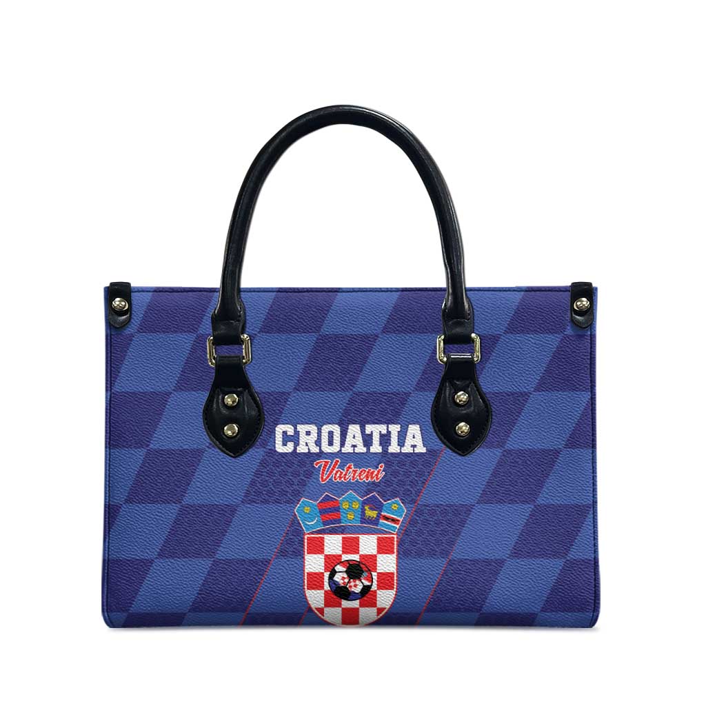 Croatia Football Leather Bag Come On Vatreni - Wonder Print Shop
