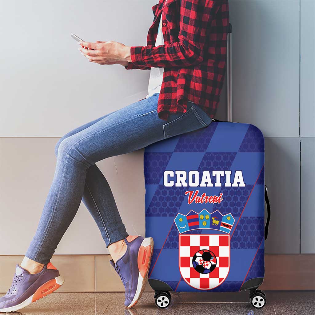 Croatia Football Luggage Cover Come On Vatreni - Wonder Print Shop