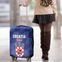 Croatia Football Luggage Cover Come On Vatreni - Wonder Print Shop