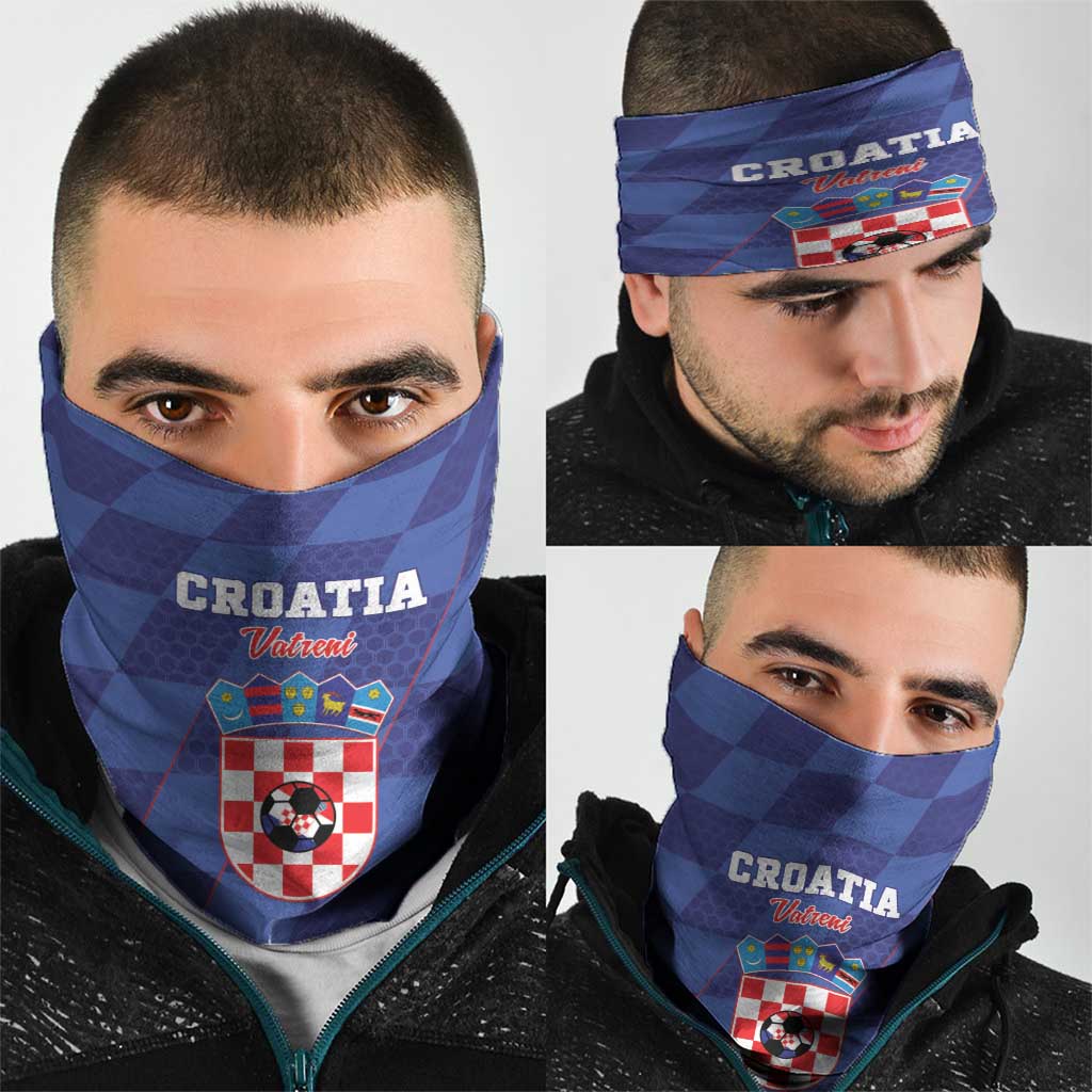 Croatia Football Neck Gaiter Come On Vatreni - Wonder Print Shop