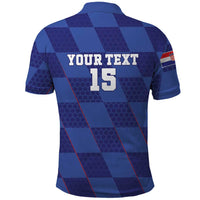Custom Croatia Football Polo Shirt Come On Vatreni - Wonder Print Shop