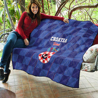 Croatia Football Quilt Come On Vatreni - Wonder Print Shop