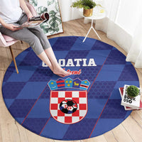 Croatia Football Round Carpet Come On Vatreni - Wonder Print Shop