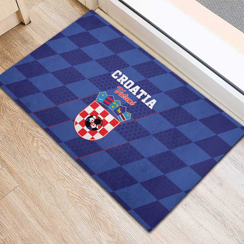 Croatia Football Rubber Doormat Come On Vatreni - Wonder Print Shop